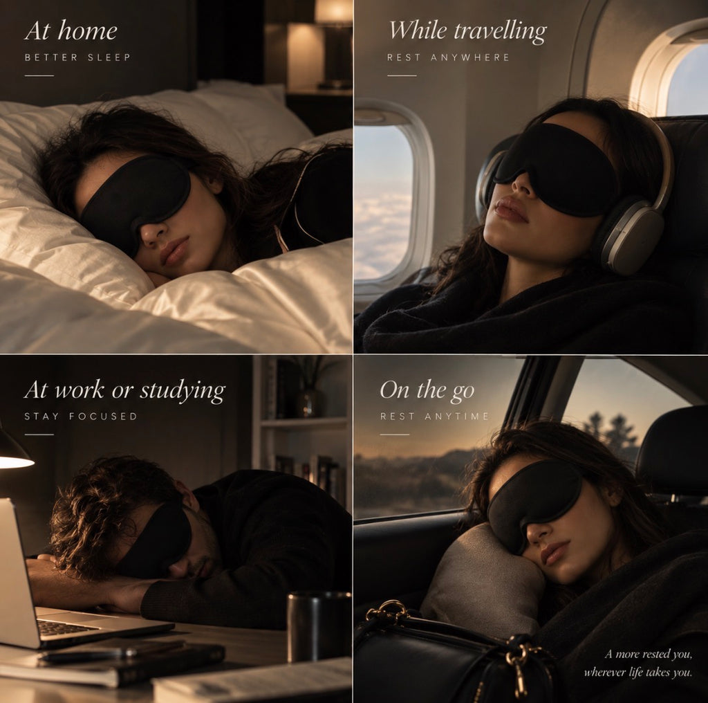 3D Blackout sleep mask
